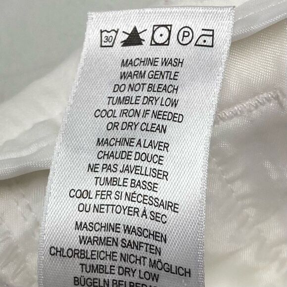 ADRIANNA PAPELL Women’s‎ White Pants Size 6 Bi Stretch Kate Fit New With Tags - Picture 4 of 12